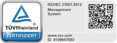 TUEV Rheinland certified