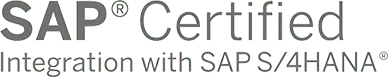 SAP Certified Integration SAP S/4HANA®