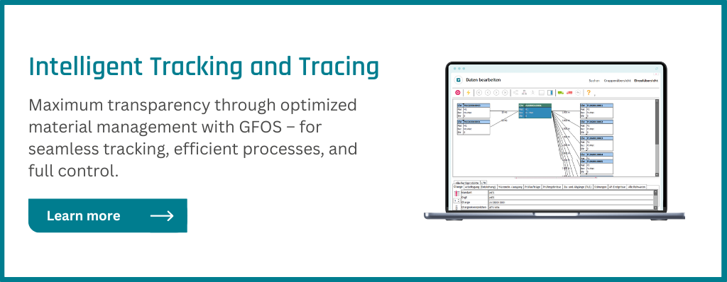 CTA for GFOS software for materials management