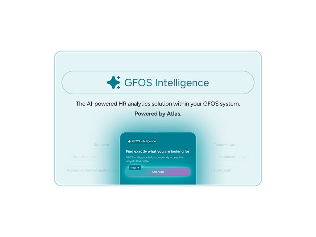 GFOS Intelligence is the embedded HR analytics software in GFOS 2025.