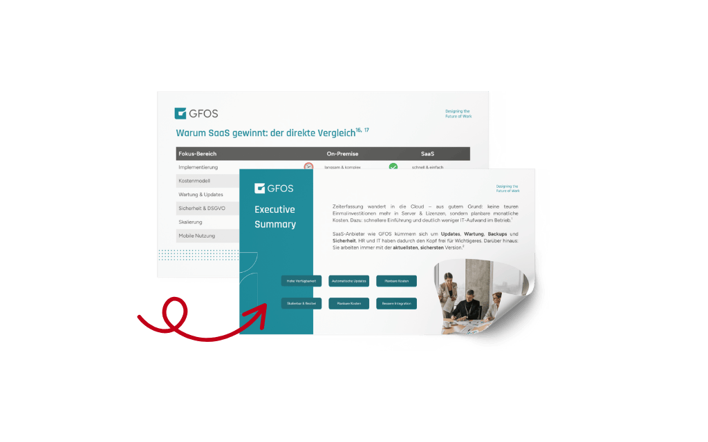 Entdecken Sie den SaaS-Zeiterfassungs-Guide von GFOS