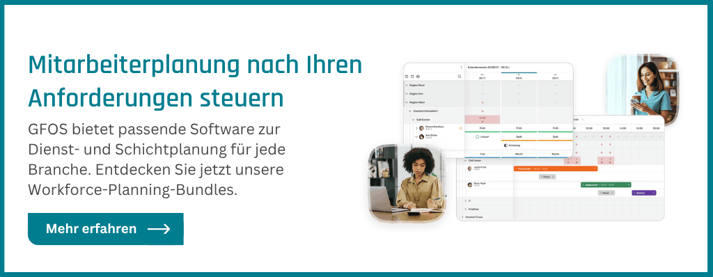CTA zum Software-Bundle Workforce-Planning von GFOS