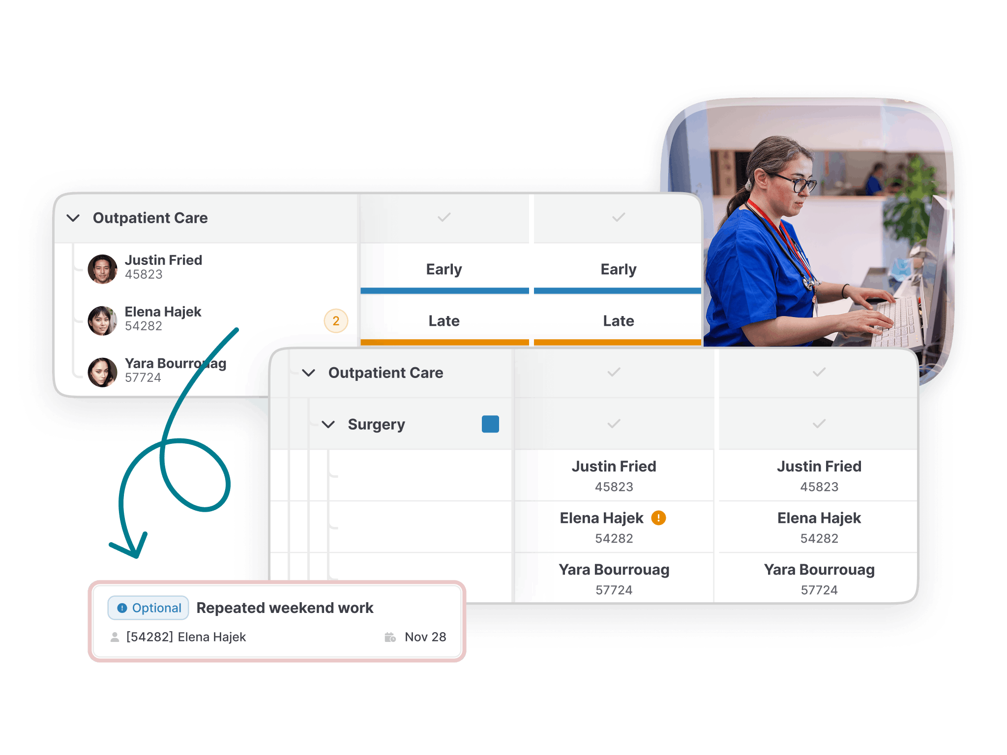 Planning rules make employee scheduling in the healthcare sector easier