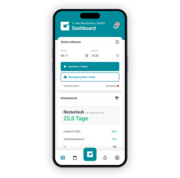 Time tracking made easy: using the GFOS App.