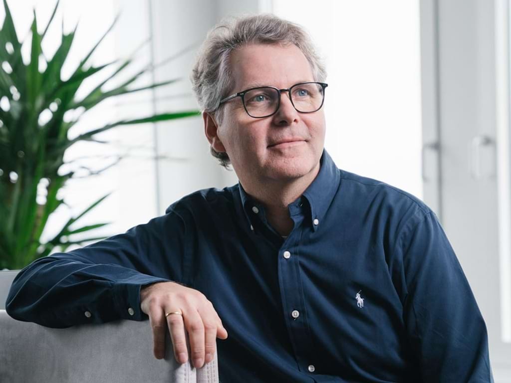 Portrait of GFOS CFO Uwe Reumuth