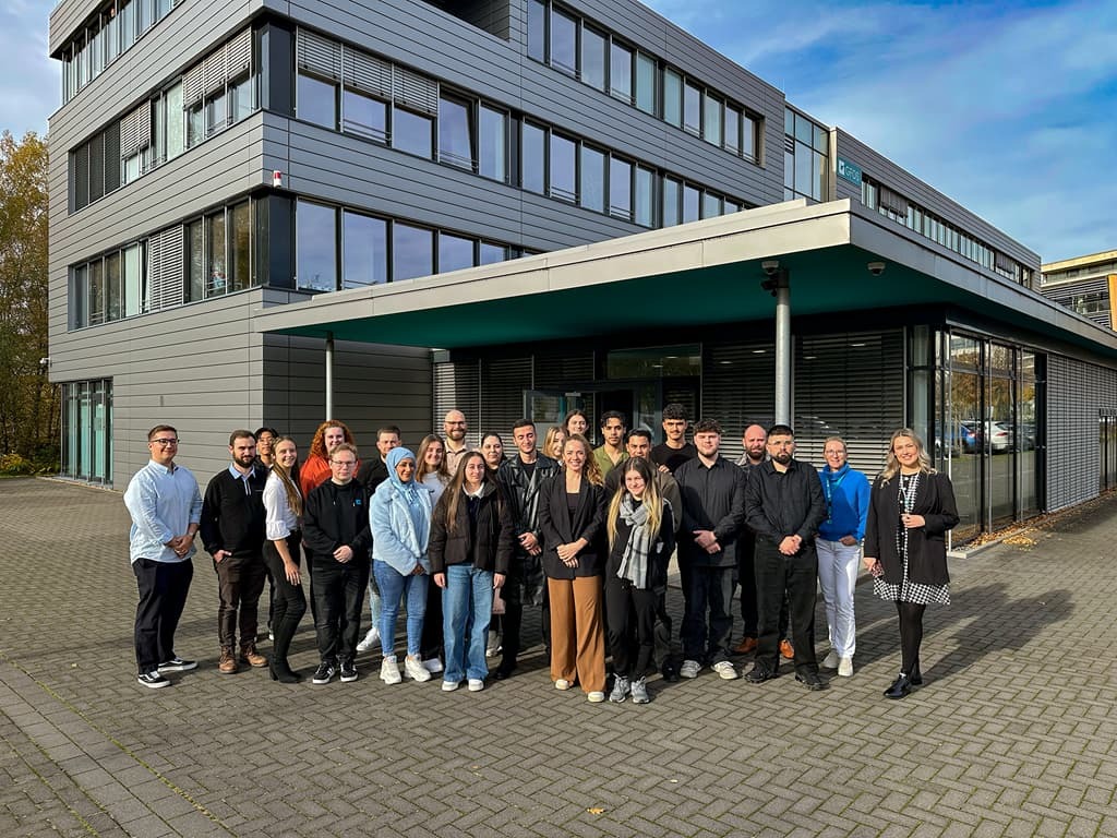 Gruppenfoto der Teilnehmer der Joblinge 2025 bei GFOS
